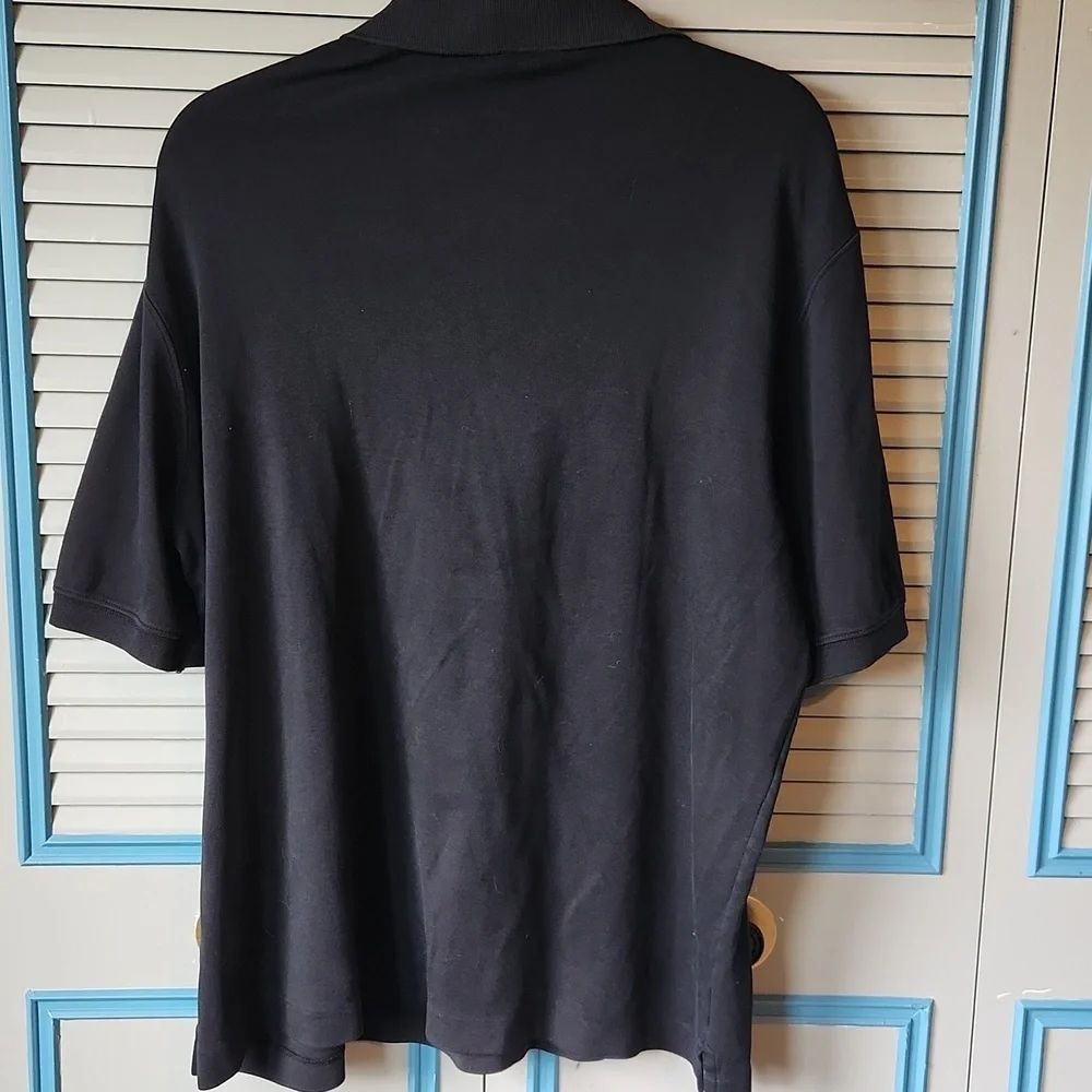 Lands’ End Black Men’s Polo
